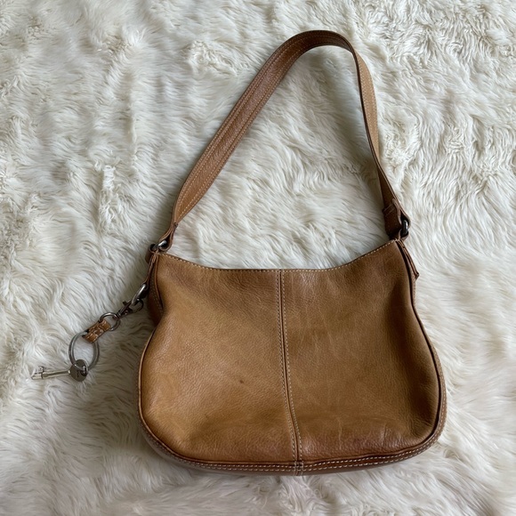 Fossil Handbags - Fossil Tan Leather Shoulder Bag
